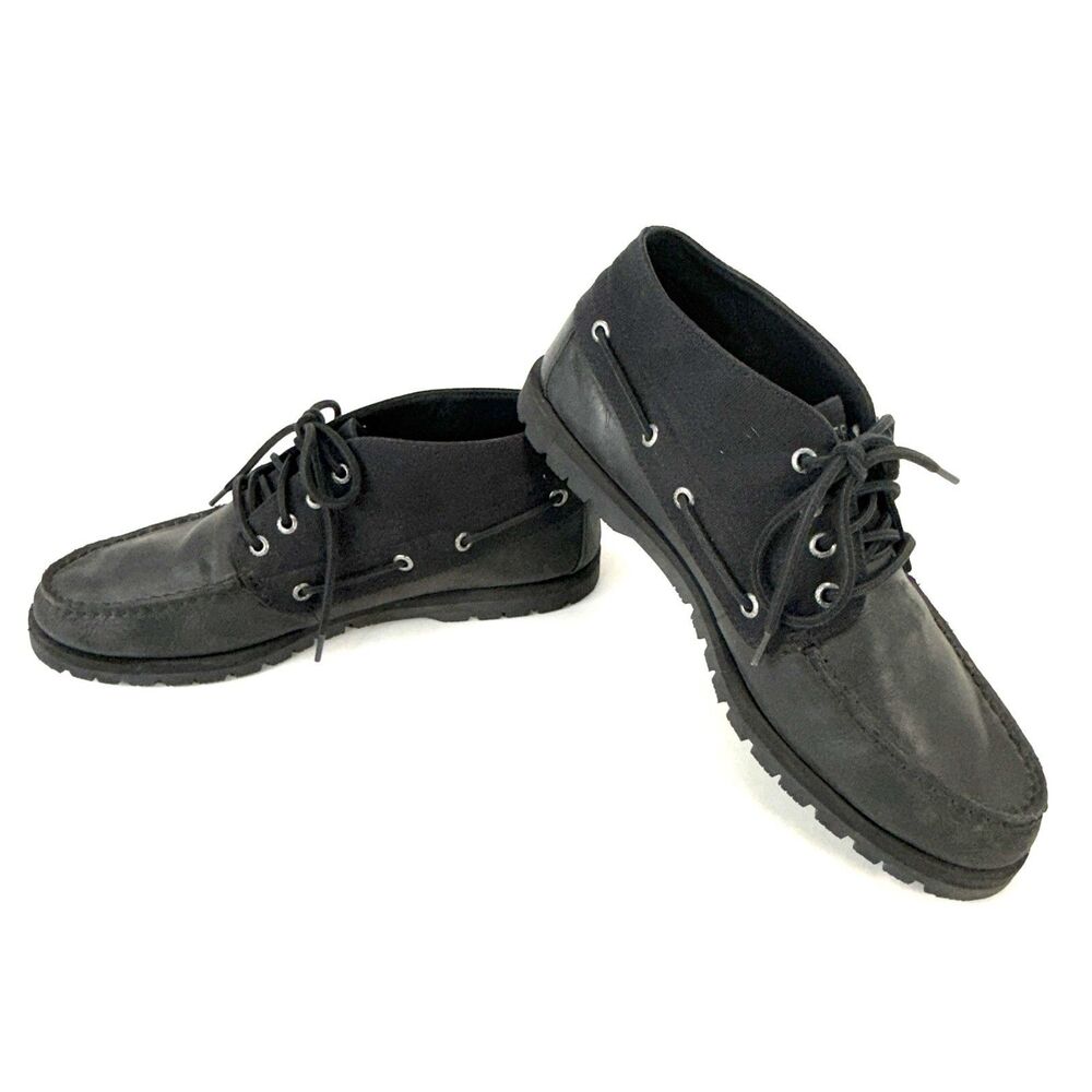 Sperry Men's Leeward Mini Lug Chukka Boots Leather/Textile STS18292 Size 10M